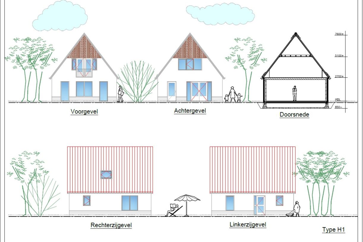 Te Koop: Foto Woonhuis aan de Bosweg 15B 21 in Hoogersmilde