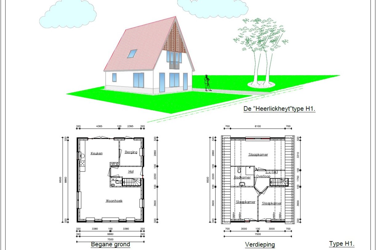 Te Koop: Foto Woonhuis aan de Bosweg 15B 23 in Hoogersmilde