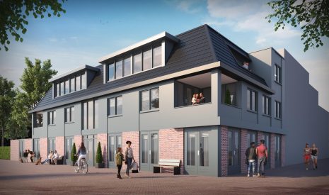 Koop  Beilen  Brinkstraat - 6 appartementen – Hoofdfoto
